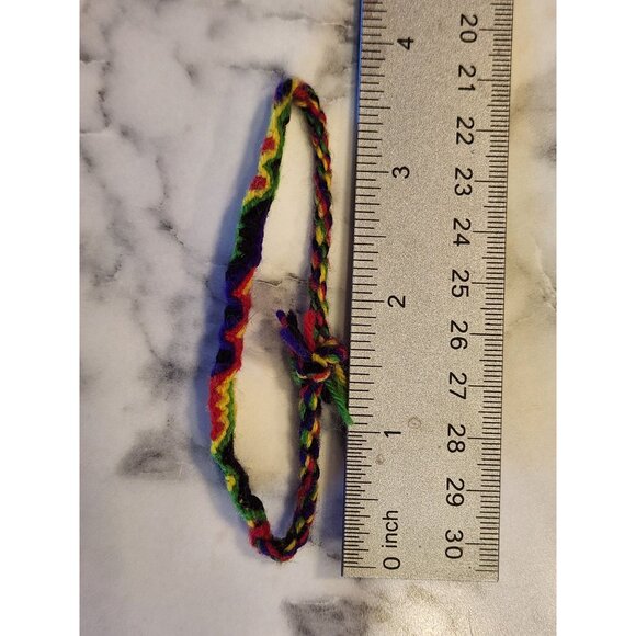 Multicolor Boho Braided Friendship Bracelet Bohemian Style Unisex - Picture 4 of 4